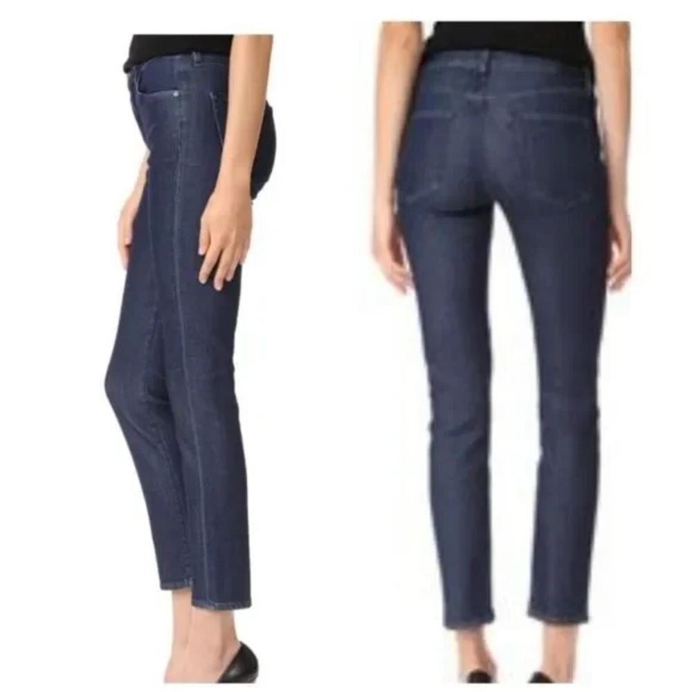Like New Goldsign the Profit classic mid rise ankle skinny Jean in Blue Chip